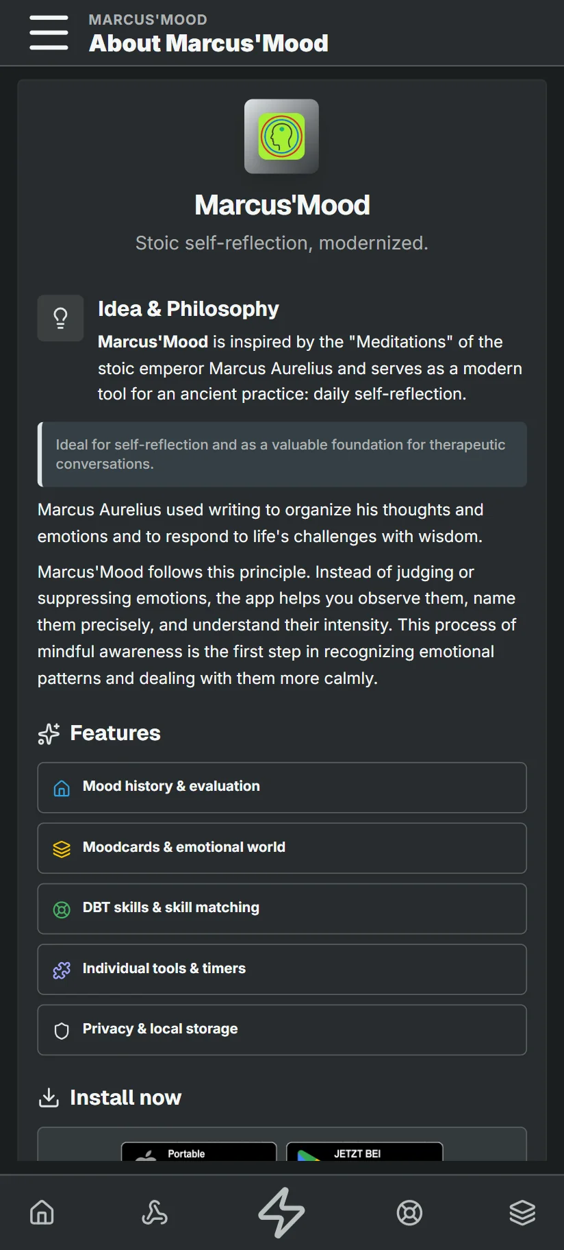 About the app