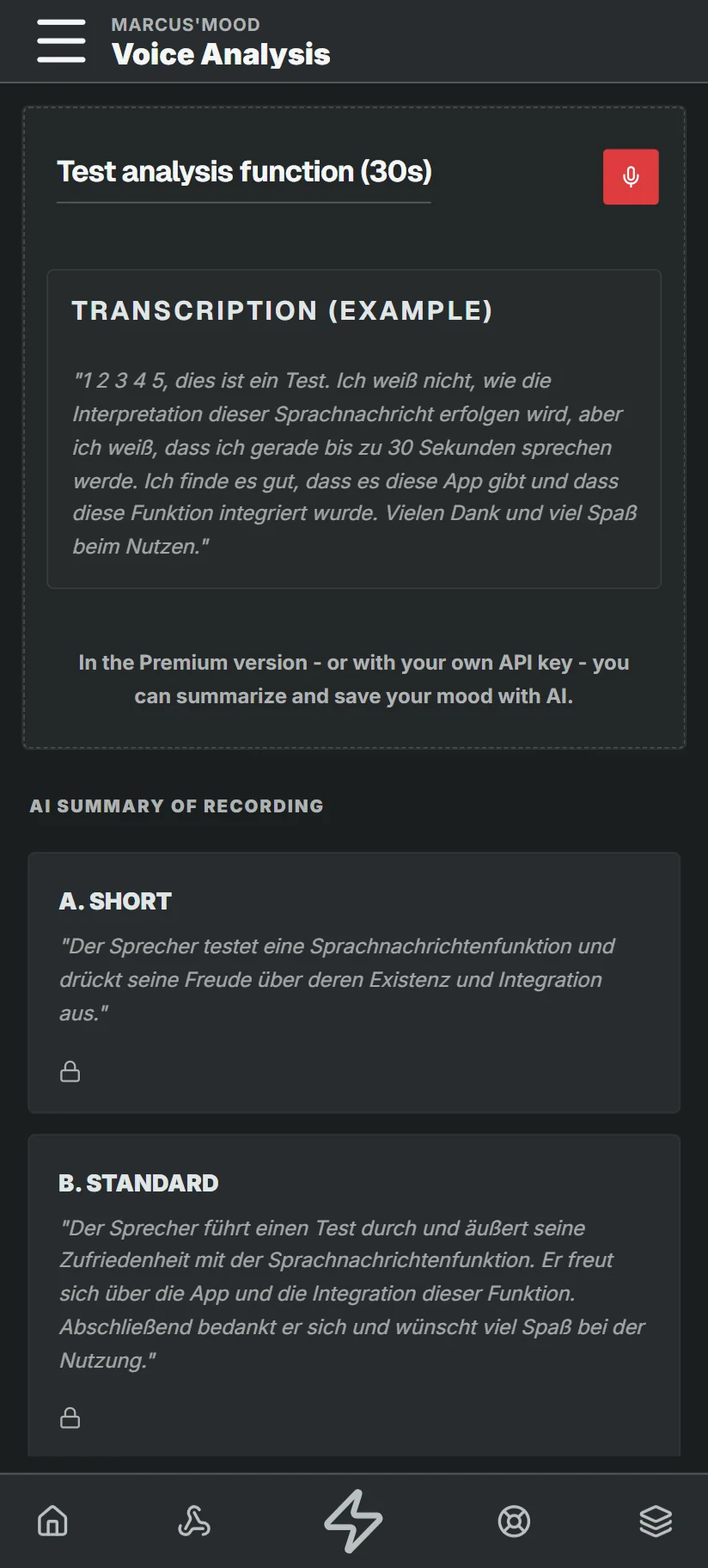 AI analysis