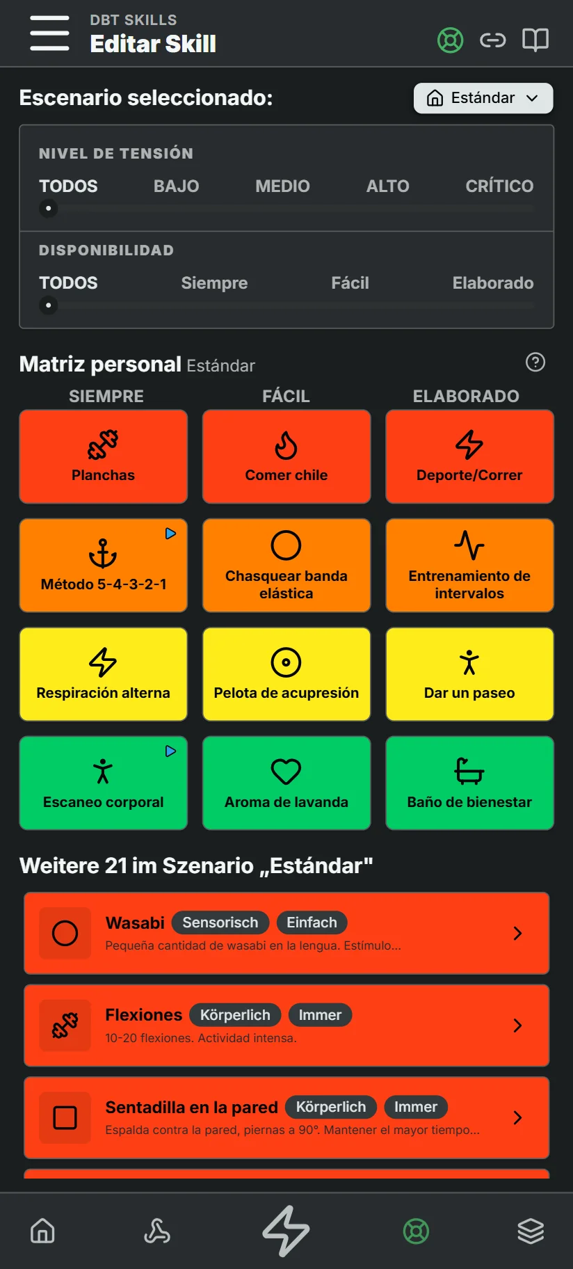 Habilidades