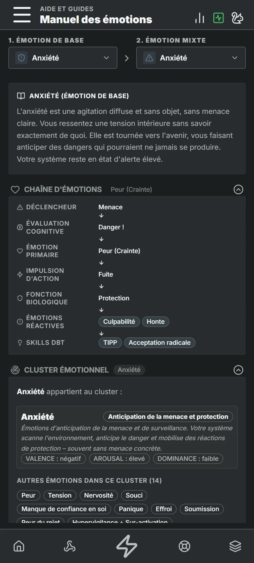 Carnet d'émotions