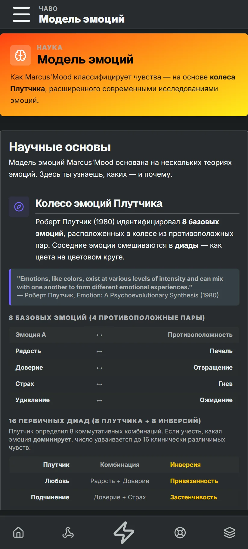 Модель Плутчика